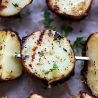3 Ingredient Grilled Ranch Potatoes - 3