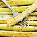Baked Cheesy Ranch Zucchini | Creme de la Crumb