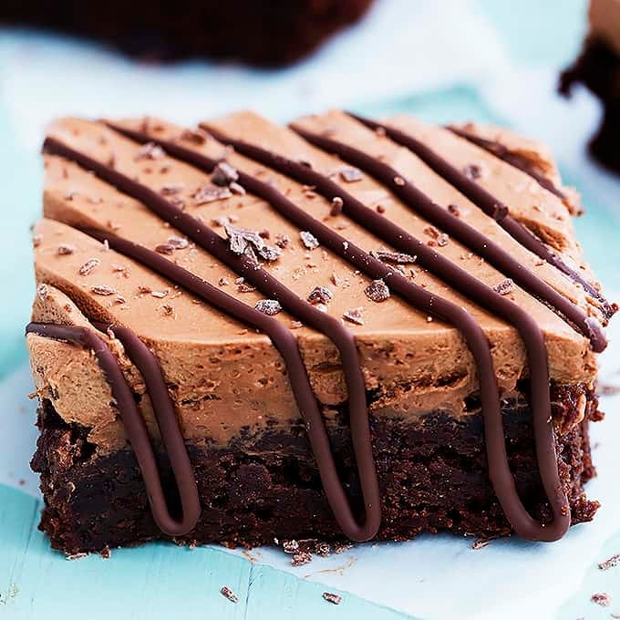Chocolate Mousse Brownies Creme De La Crumb