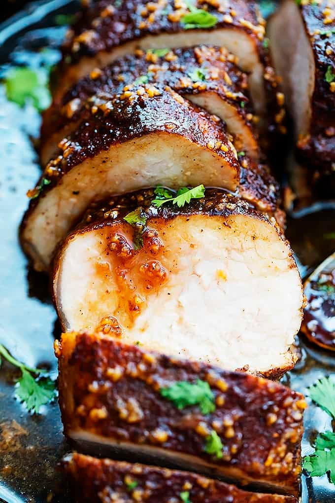 Island Glazed Pork Tenderloin | Creme de la Crumb