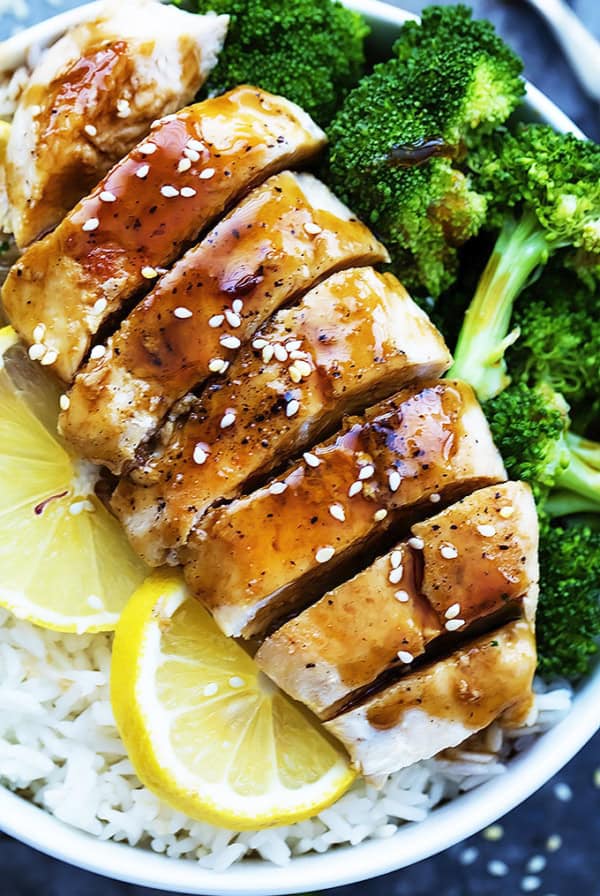 Lemon Teriyaki Chicken | Creme de la Crumb