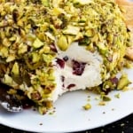 Cranberry Pistachio Cheeseball | Creme de la Crumb