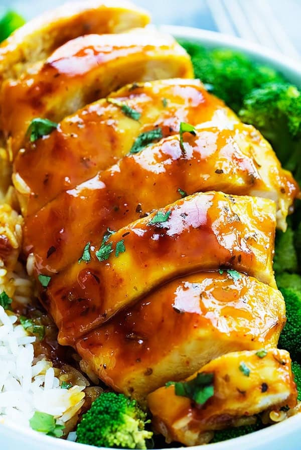 Baked Honey Mustard Chicken | Creme de la Crumb