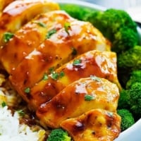 Baked Honey Mustard Chicken | Creme de la Crumb