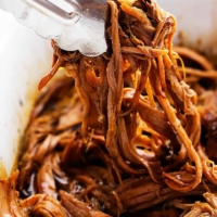 Slow Cooker Honey Balsamic Pork Tenderloin | Creme de la Crumb