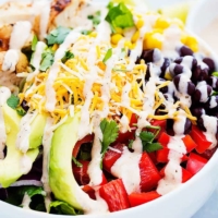 Southwest Chicken Salad | Creme de la Crumb