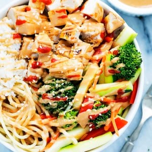 Bali Island Chicken Rice Bowls | Creme de la Crumb