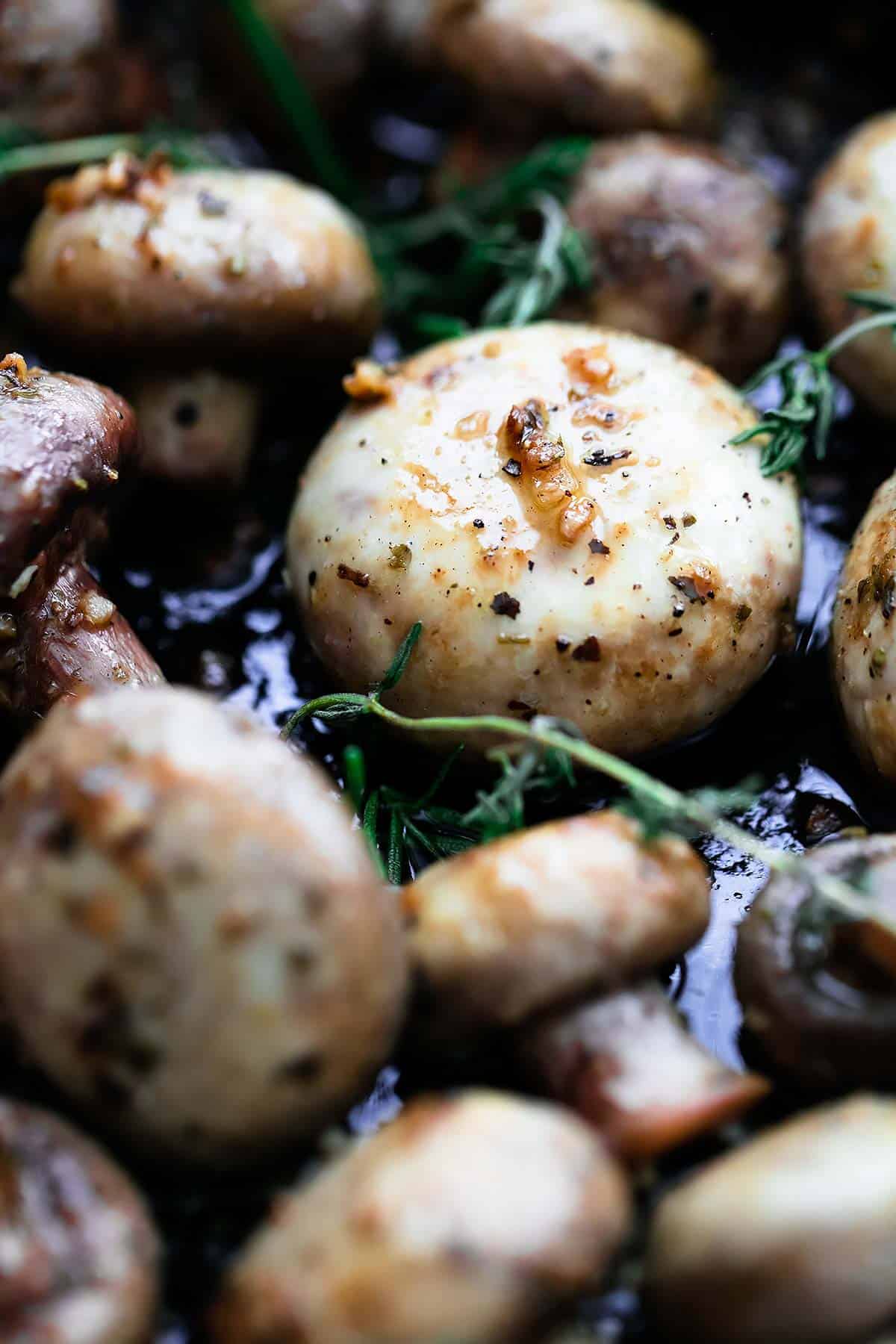 15Minute Garlic Butter Mushrooms Creme De La Crumb