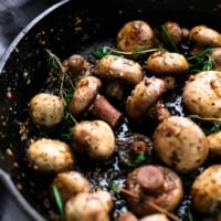 15 Minute Garlic Butter Mushrooms - 18