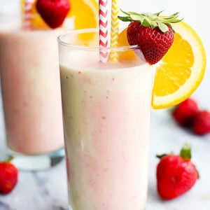 Strawberry Orange Julius | Creme de la Crumb