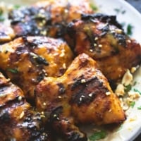 Grilled Thai Mango Chicken | Creme de la Crumb