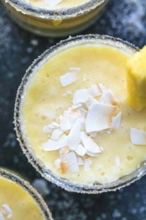 Pina Colada Smoothies | lecremedelacrumb.com