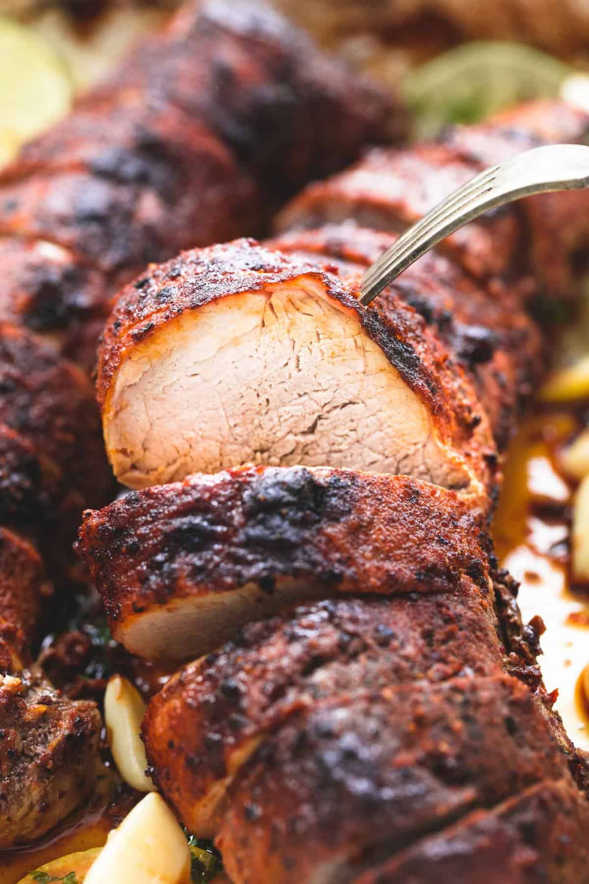 barbecue pork loin in oven