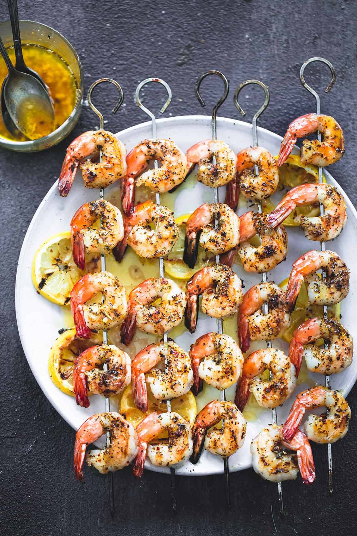 Easy Grilled Lemon Garlic Shrimp