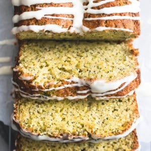 Lemon Poppyseed Zucchini Bread | lecremedelacrumb.com