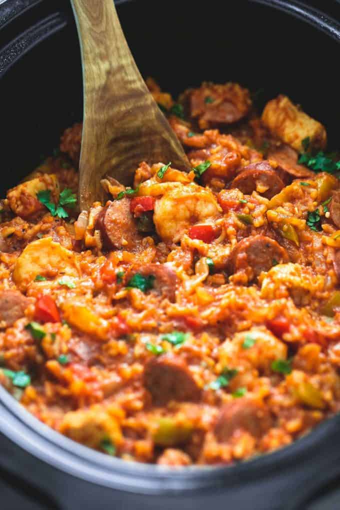 Slow Cooker Jambalaya Creme De La Crumb