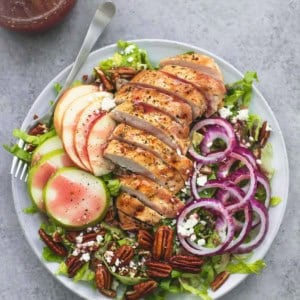 Autumn Harvest Chicken Salad | lecremedelacrumb.com