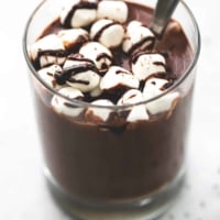 Extra Thick Hot Chocolate | lecremedelacrumb.com