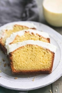 Eggnog Pound Cake | lecremedelacrumb.com