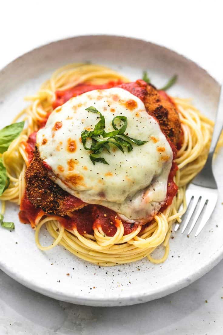 Healthy Baked Chicken Parmesan