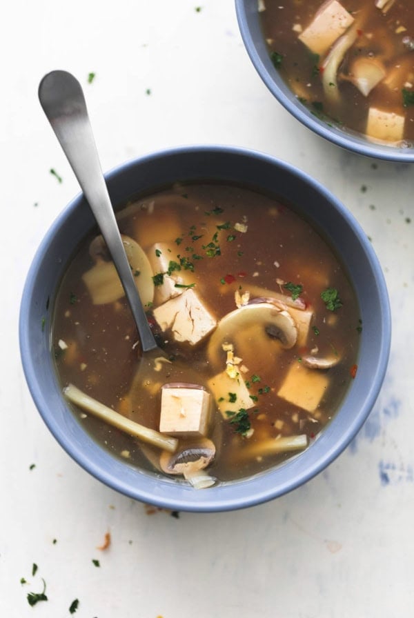 Hot & Sour Soup | lecremedelacrumb.com