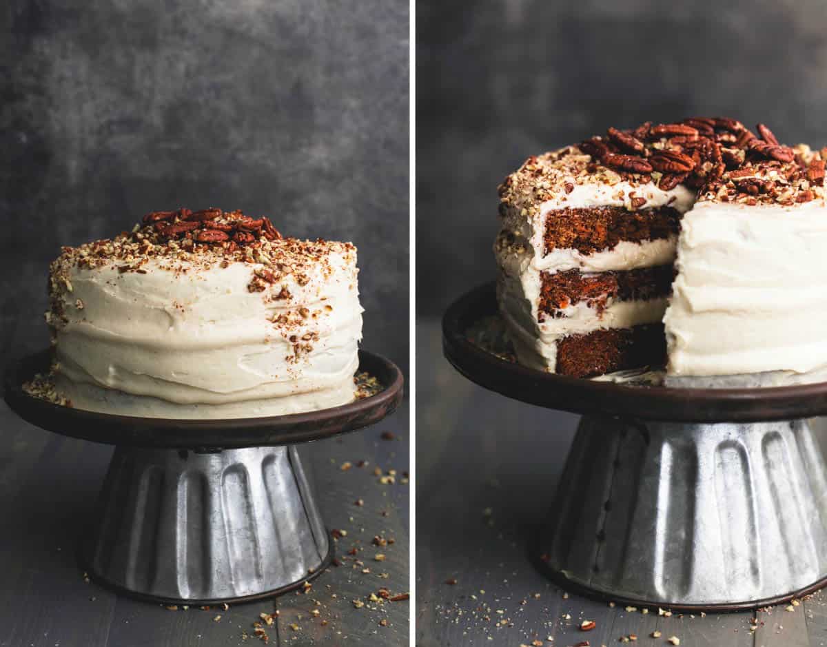 World's Best Carrot Cake with Cream Cheese Frosting | lecremedelacrumb.com