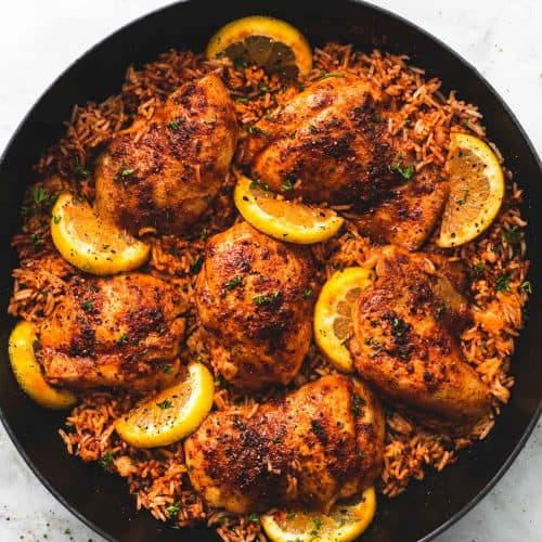 One Pan Spanish Chicken And Rice Creme De La Crumb One Pan Spanish Chicken And Rice Creme De La Crumb