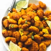 Mango Habanero Popcorn Shrimp | lecremedelacrumb.com