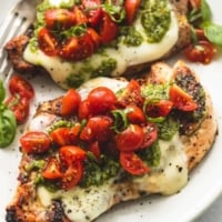 Grilled Chicken Margherita | lecremedelacrumb.com