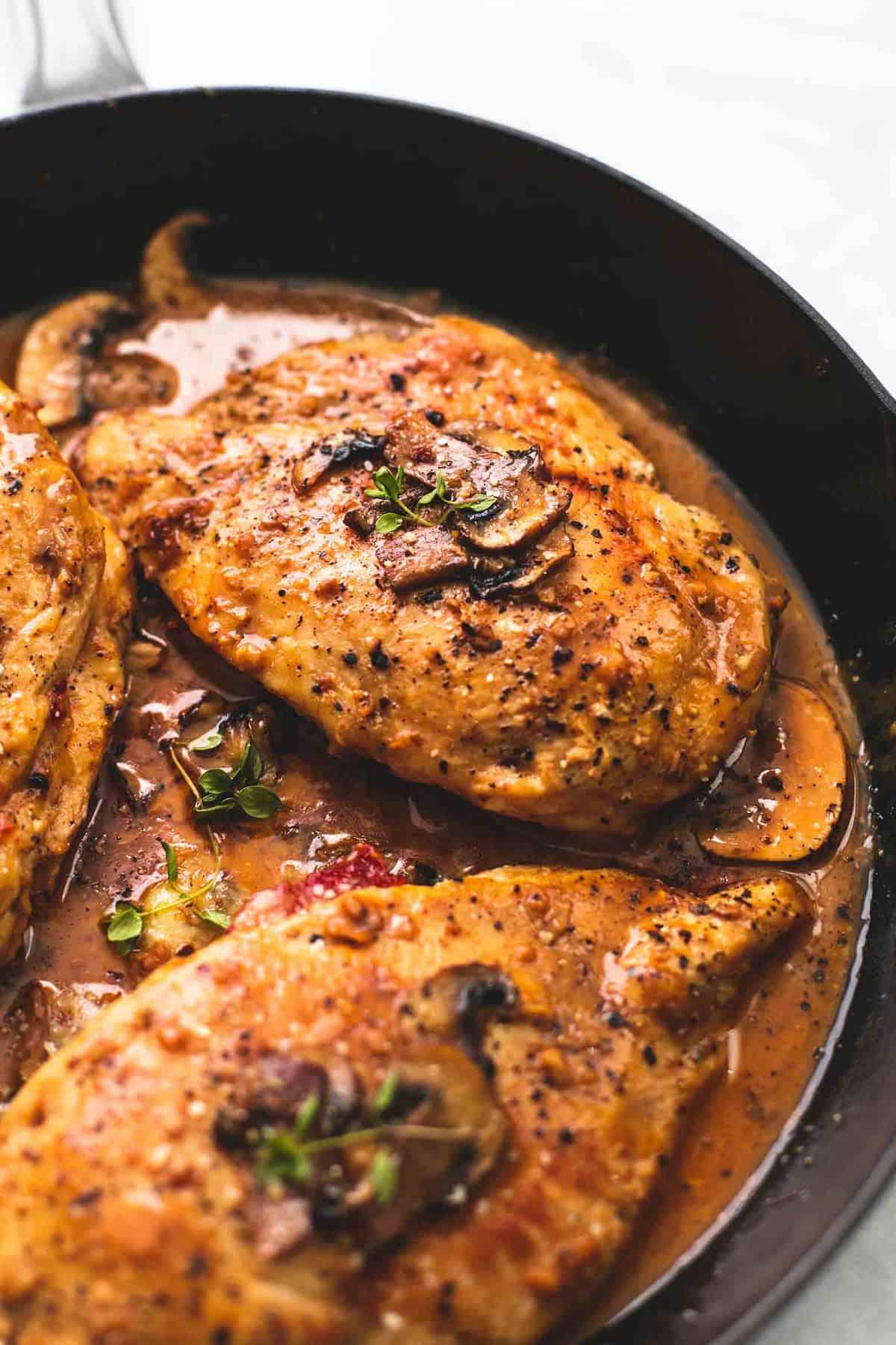 Stuffed Chicken Marsala Creme De La Crumb