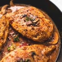 Stuffed Chicken Marsala | lecremedelacrumb.com