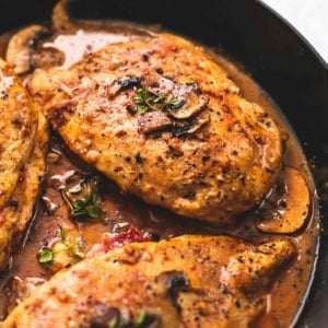 Stuffed Chicken Marsala | lecremedelacrumb.com