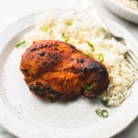 Oven Baked Tandoori Chicken | lecremedelacrumb.com