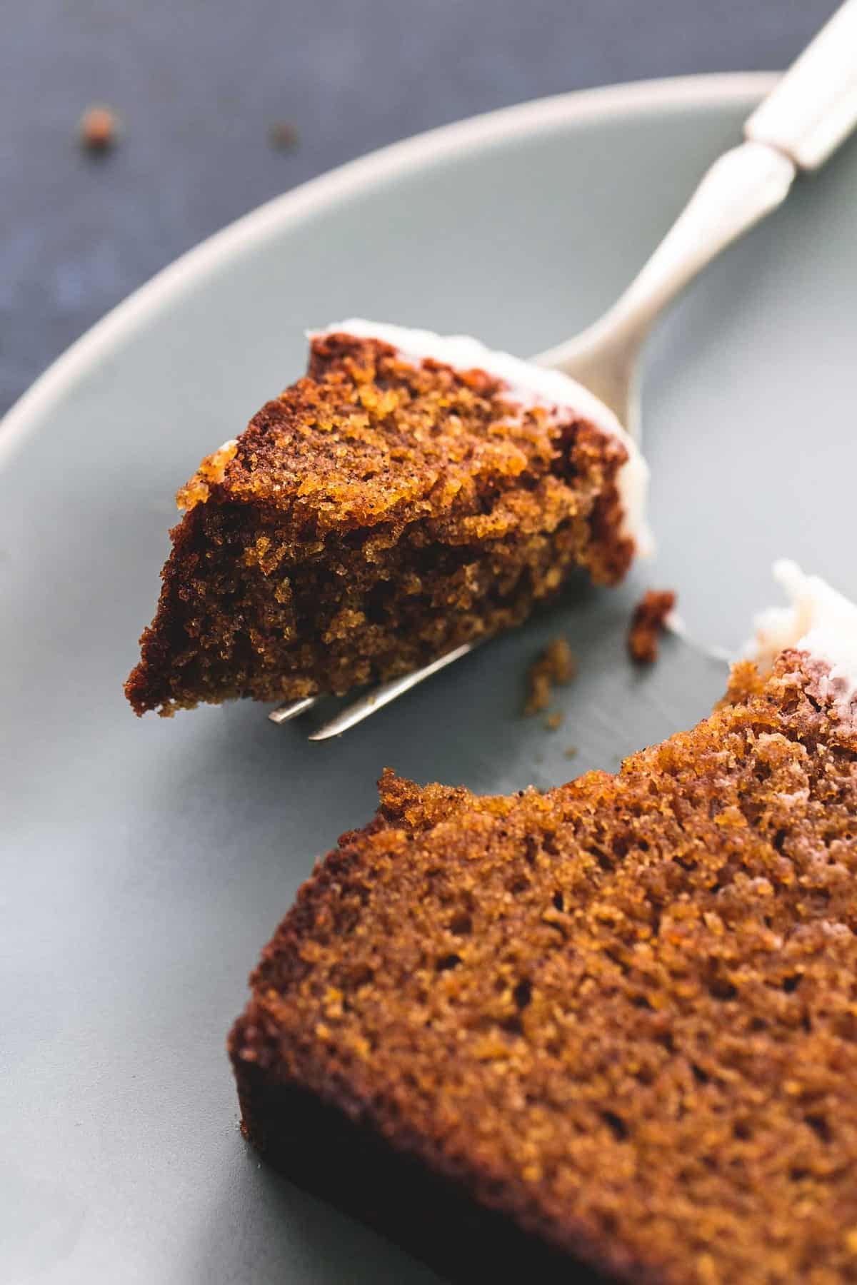Moist and flavorful, perfectly sweetened cream cheese frosted pumpkin bread is the ultimate treat for Fall. Easy to make, with simple ingredients, and that cream cheese frosting takes this perfect pumpkin bread over the top! | lecremedelacrumb.com Moist and flavorful, perfectly sweetened cream cheese frosted pumpkin bread is the ultimate treat for Fall. Easy to make, with simple ingredients, and that cream cheese frosting takes this perfect pumpkin bread over the top! | lecremedelacrumb.com