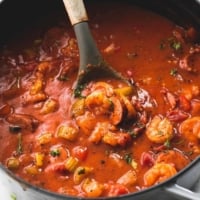 Shrimp and Sausage Gumbo | lecremedelacrumb.com