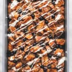 Blueberry Donut French Toast Bake | lecremedelacrumb.com