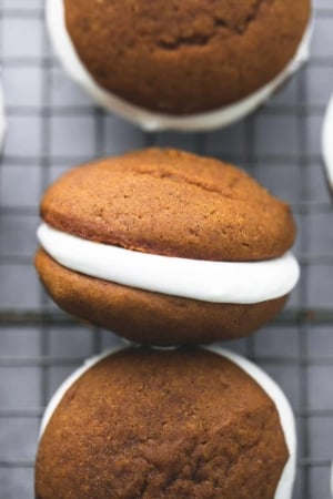 Gingerbread Whoopie Pies | lecremedelacrumb.com