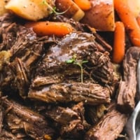 Instant Pot Pot Roast and Potatoes | lecremedelacrumb.com