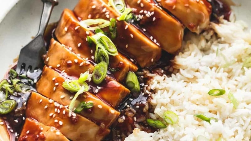 Best Ever Baked Teriyaki Chicken | lecremedelacrumb.com