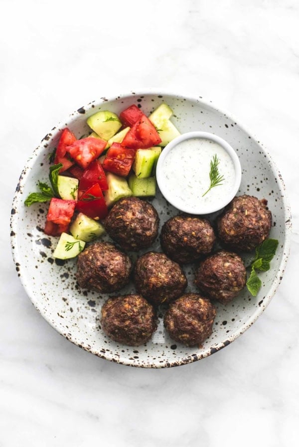 Greek Meatballs | lecremedelacrumb.com