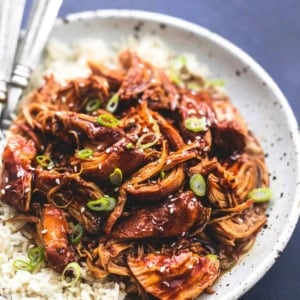 Instant Pot Honey Teriyaki Chicken | lecremedelacrumb.com
