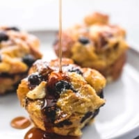 Blueberry Cream Cheese French Toast Muffins | lecremedelacrumb.com