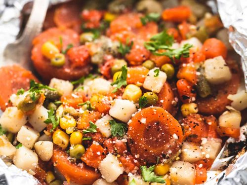 Vegetable Medley Foil Packs
