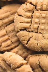 Best Super Soft Peanut Butter Cookies easy dessert recipe | lecremedelacrumb.com