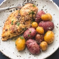 Best easy Instant Pot Chicken and Potatoes recipe | lecremedelacrumb.com