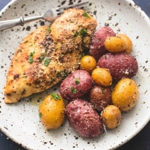 Best easy Instant Pot Chicken and Potatoes recipe | lecremedelacrumb.com