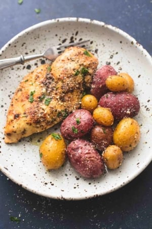 Best easy Instant Pot Chicken and Potatoes recipe | lecremedelacrumb.com