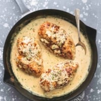 Easy Lemon Chicken in Creamy Dill Sauce recipe | lecremedelacrumb.com