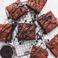 Easy one bowl BEST Ever Super Chewy Gooey Brownies | lecremedelacrumb.com