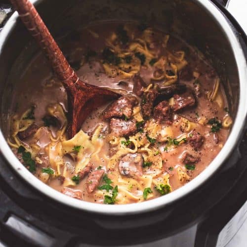 Best Easy Instant Pot Beef Stroganoff Creme De La Crumb